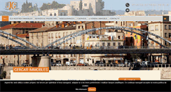 Desktop Screenshot of jcimmobiliaria.com